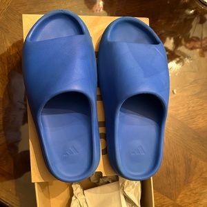 Azure Yeezy Slides